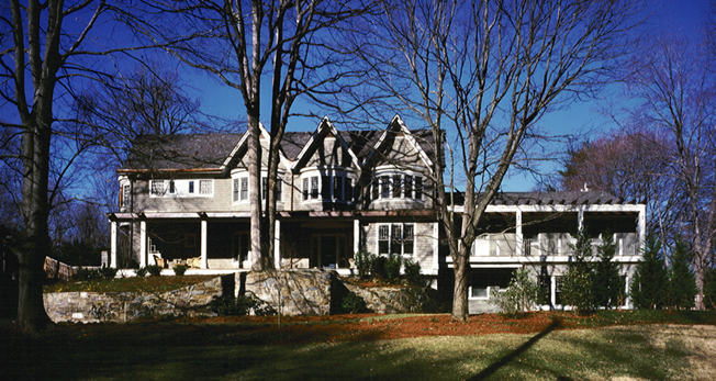 Residence in DC, Front. The part to the left is new, the part to the right is a renovation