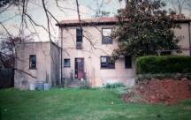 Rear of the house before