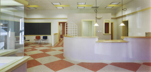 Mary's Center lobby